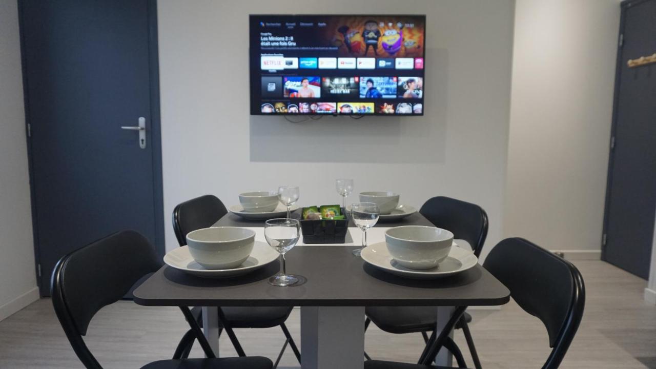 Cosy T2 Wifi Parking Proche Gare Centre Ville Saint-Quentin  Esterno foto